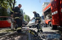 У Київській області згорів суд
