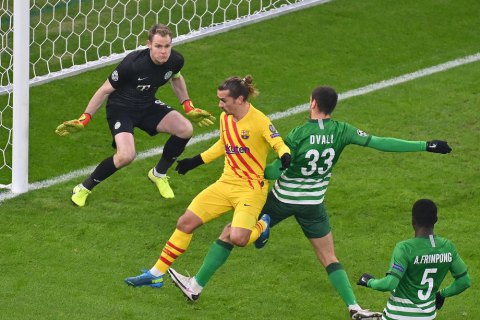 Гол игрока "Барселоны" стал лучшим в прошлом туре Лиги чемпионов