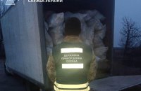 На шляху до Києва зупинили вантажівку, що перевозила дерева із зони ЧАЕС без належних документів