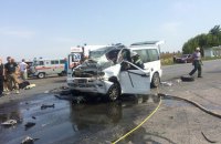 В ДТП в Черкасской области погиб человек, 10 госпитализированы