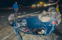 В ДТП под Киевом погиб человек, еще двое пострадали 