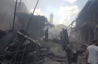 Потужний вибух пролунав у місті Газа, є жертви