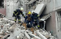 Удар Росії по Чернігову убив 18 людей, поранені ще 78. Рятувальні роботи завершено