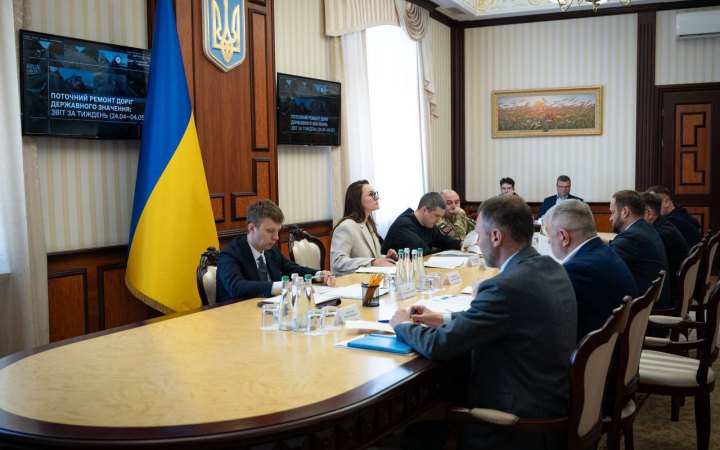 Свириденко повідомила, що станом на 1 травня завершено основні роботи на міжнародних трасах
