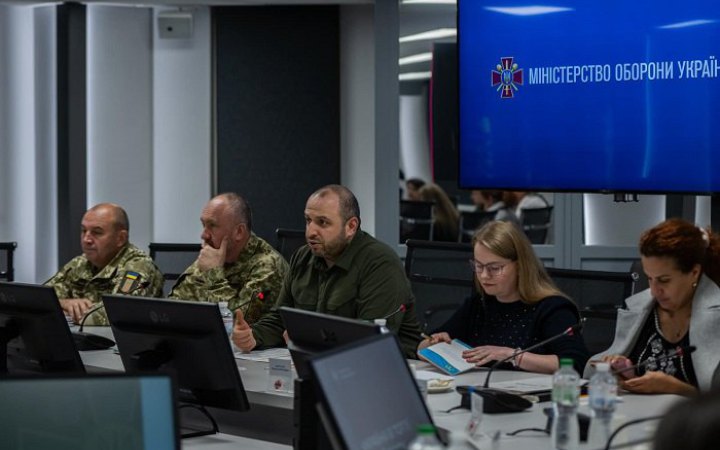 Умєров провів нараду з представниками Генштабу