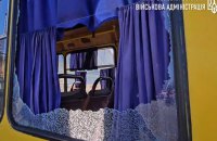 Унаслідок атаки на маршрутку у Херсоні постраждала дівчинка