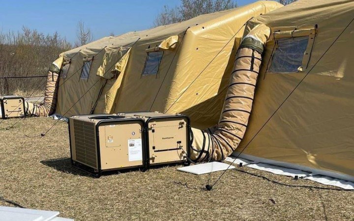 На Львівщині розгорнули польовий госпіталь від Нідердандів