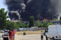 В Новой Каховке произошел пожар в пятиэтажке (обновлено)