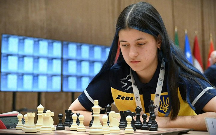 Перша в історії. 15-річна львів'янка Гнатишин виграла чемпіонат Європи без звання міжнародного майстра чи гросмейстера