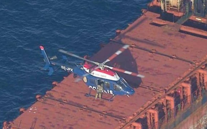 Швеція конфіскувала підсанкційне судно Caffa, яке берегова охорона затримала в березні 