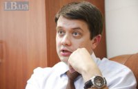 Разумков пообіцяв докласти всіх зусиль, щоб у Раді говорили винятково українською