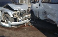 В Одессе столкнулись пять автомобилей