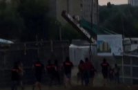 На стройке в Киеве произошла массовая драка