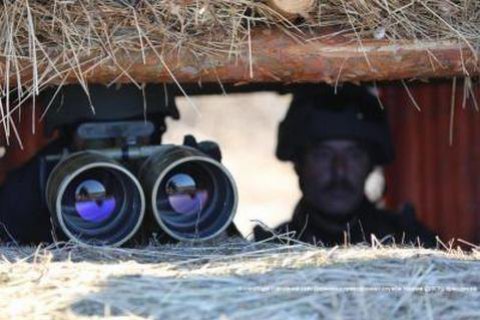 У зоні АТО троє прикордонників постраждали від лазерної зброї