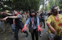В России православные активисты потребовали оградить граждан от зомби-флешмоба