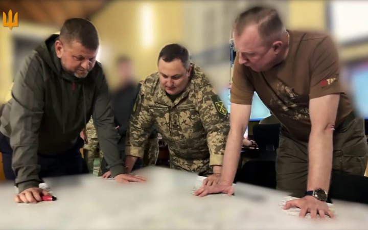 Залужний та Шаптала відвідали пункти управління ОК “Північ”  