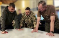 Залужний та Шаптала відвідали пункти управління ОК “Північ”  