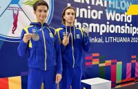 Українці взяли "срібло" в естафеті на юніорському ЧС з сучасного п'ятиборства