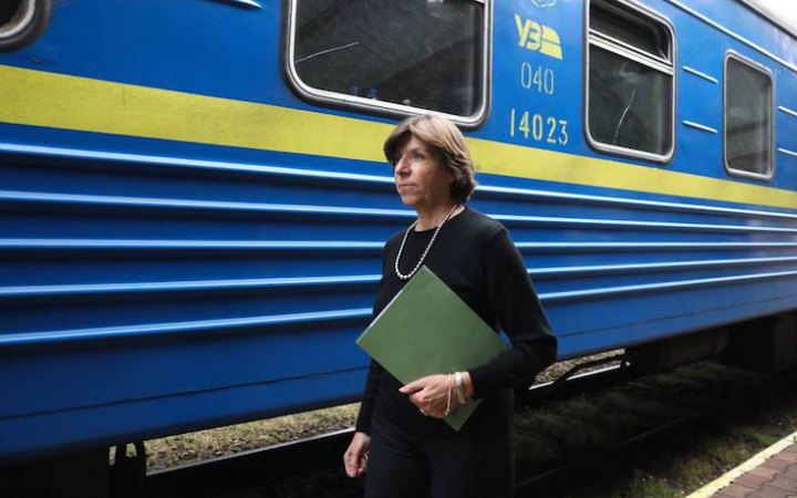 До України прибула нова очільниця МЗС Франції Катрін Колонна