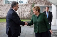 Порошенко встретится с Меркель в Брюсселе 