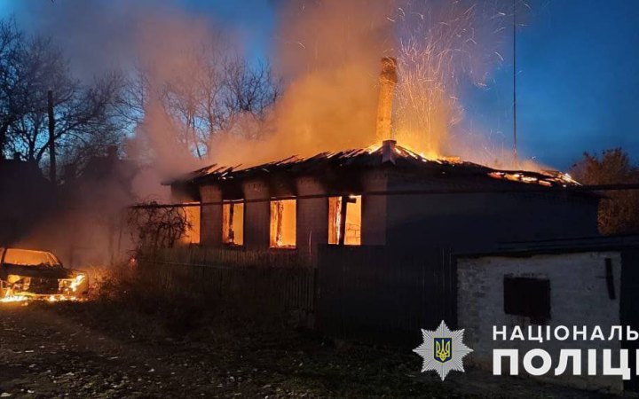 Упродовж доби російські війська обстріляли 13 населених пунктів Донеччини, - МВС