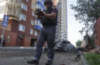 У Харкові вночі через ворожий обстріл пролунала серія вибухів