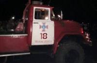 В Знаменке ​ветер занес на дерево воздушный шар с людьми 