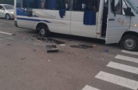 В Харківській області обстріляли автобус з представниками ОПЗЖ