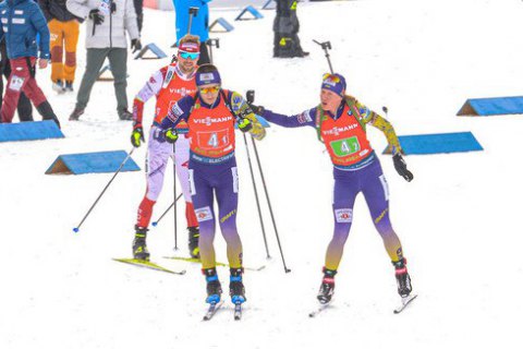 Сборная Украины выиграла первую медаль на чемпионате мира по биатлону