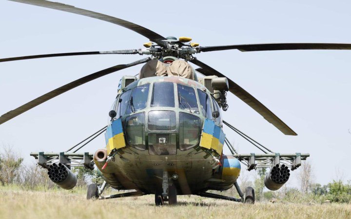 Екіпаж українського гелікоптера Мі-8 загинув 30 червня під час перехоплення російських дронів