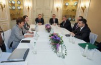 ​Зеленский встретился с главой МВФ в Германии
