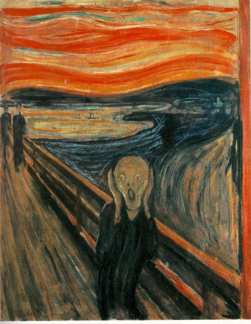 The Scream, 1893 by Edvard Munch