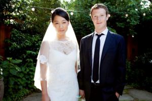 Основатель Facebook Марк Цукерберг женился 