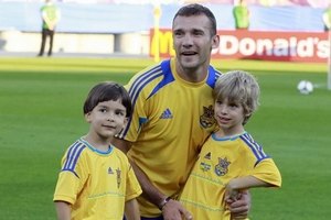 Андрей Шевченко в четвертый раз стал отцом