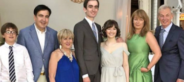 Сын Саакашвили женился в США