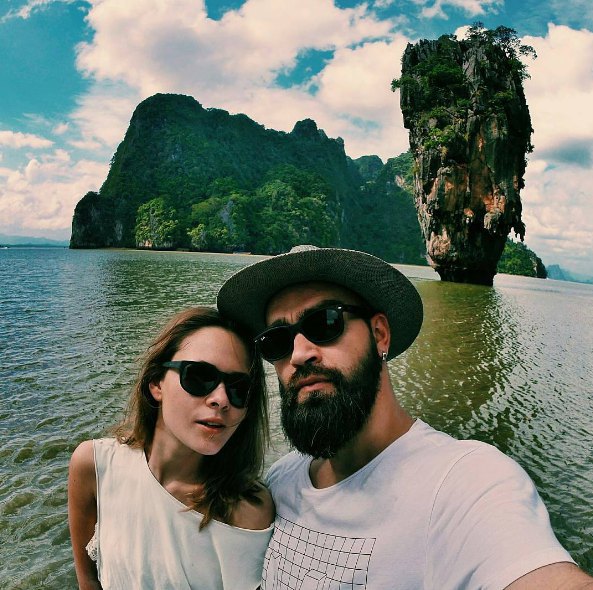 Юлия Санина и Вал Бебко активно путешествовали по Таиланду