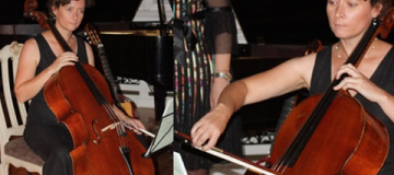 В Мариуполе посол Франции сыграла на виолончели