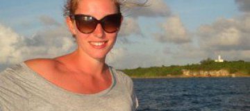 Катя Осадчая на Карибах поплавала с черепахами