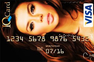 Анна Седакова украсила кредитные карточки