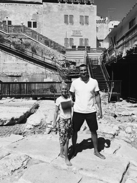 Хайден Панеттьери и Владимир Кличко на каникулаха в Израиле
