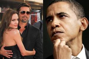 Джоли и Питт встретились с Бараком Обамой