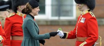 Принц Уильям и герцогиня Кэтрин отпраздновали День святого Патрика