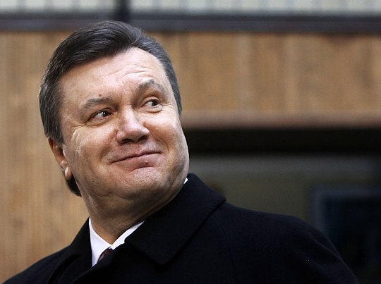 Виктор Янукович провел праздники в своей резиденции в Гуте