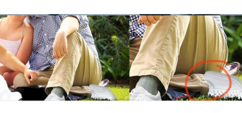 Официальный сайт австралийского премьера опубликовал его фото с двумя левыми ногами