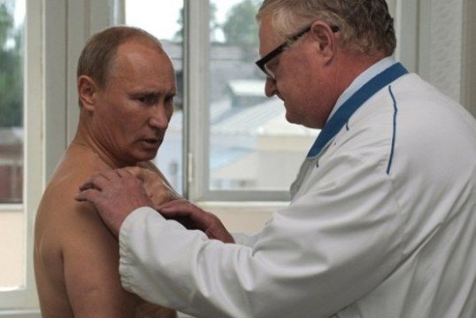 Путин на медосмотре