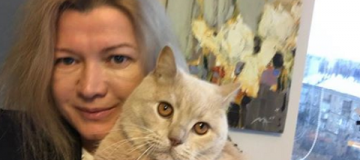 Нардеп Геращенко запостила селфи з котом