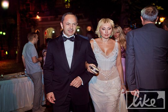 Вице-премьер-министр Украины Сергей Тигипко и президент Международного одесского кинофестиваля Виктория Тигипко