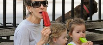 Сара Джессика Паркер устроила дочерям праздник мороженого 
