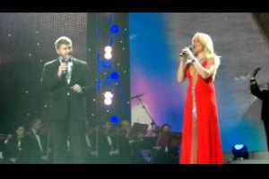 Дочь Суркиса спела с Алексеем Кузнецовым 