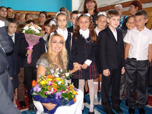 Дочь Ольги Сумской Аня пошла в 4 класс